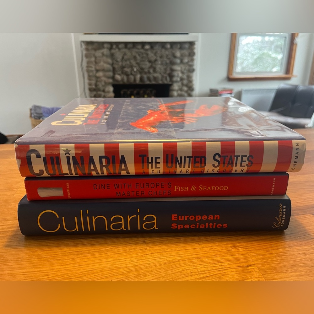 Culinaria cook book set
